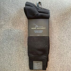 Marc Anthony Premium Combed Cotton Dress Socks- 3 Pairs